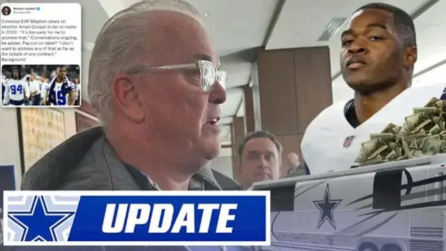 'Video thumbnail for Cowboys Stephen Jones Working On Amari Pay / Cut & Possible Franchise Tag Considerations'