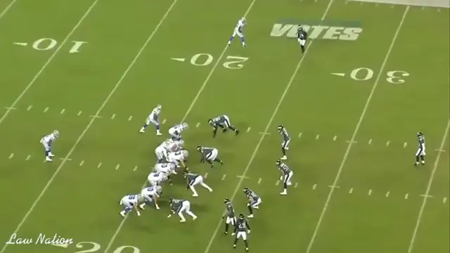 'Video thumbnail for law nation sports: dallas cowboys vs philadelphia eagles film session: zeke, dinucci, and offensive strategy'
