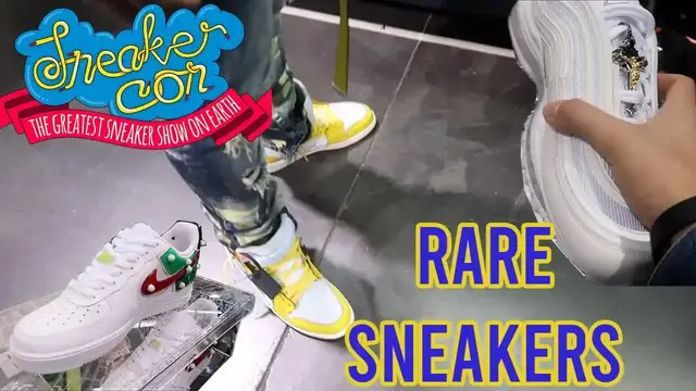 'Video thumbnail for EXTREMELY RARE SNEAKERS AT SNEAKERCON LOS ANGELES'
