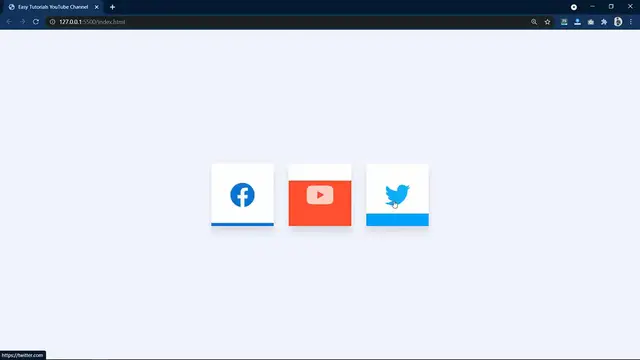 'Video thumbnail for How To Make Hover Effect For Icons On The Website Using HTML And CSS'
