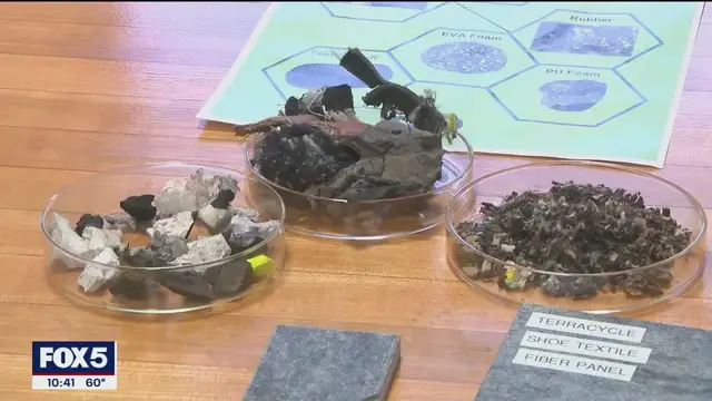 'Video thumbnail for The company turning trash into useable products'