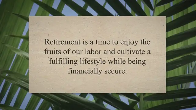 'Video thumbnail for Retirement Advice'