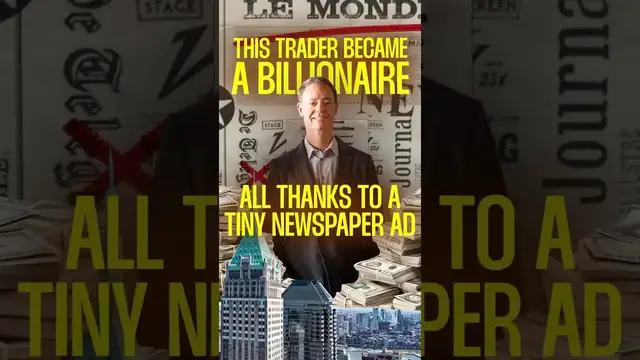 'Video thumbnail for A Newspaper Ad Made This Man a BILLIONAIRE!'