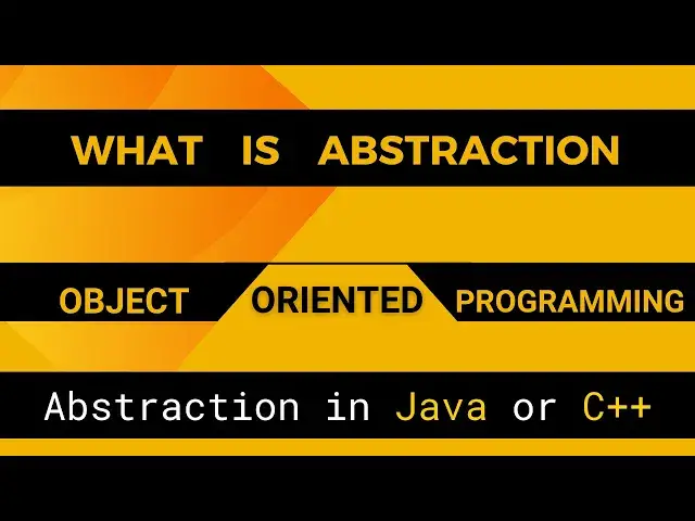 'Video thumbnail for Abstraction in Hindi | Object Oriented Programming | Code For Beginners'