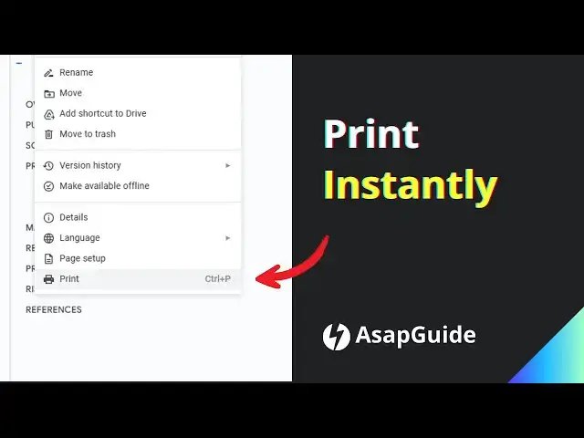 'Video thumbnail for How to Print a Google Docs (2024)'