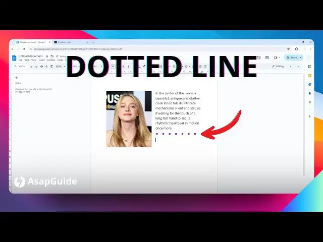 'Video thumbnail for How to Add and Remove Dotted Line in Google Docs'
