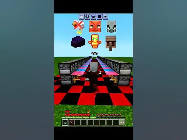 'Video thumbnail for Minecraft mobs Vs arrows #minecraft #aphmau #haiyorokonde #roblox #silviogamer #shorts'