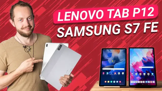'Video thumbnail for Vergleich: Lenovo Tab P12 vs Samsung Galaxy Tab S7 FE'
