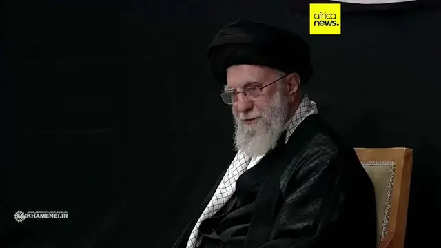 'Video thumbnail for Iran's Supreme Leader makes first public appearance since the start of Israel-Iran war'