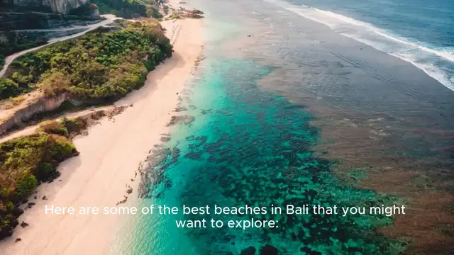 'Video thumbnail for Discover Bali's beaches'