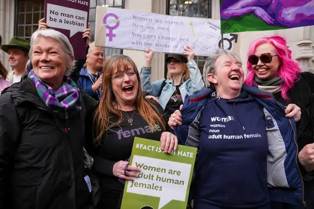 'Video thumbnail for UK Supreme Court rules on legal definition of “a woman”'