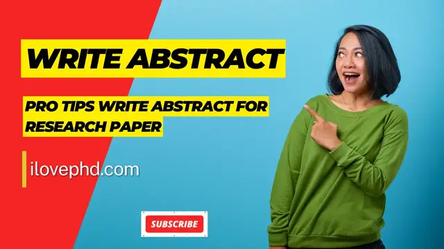 'Video thumbnail for Tips to Write Abstract for Research Paper'