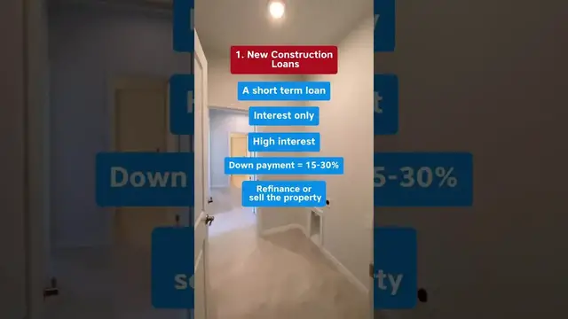 'Video thumbnail for investarters: understanding construction loan types for your new home'