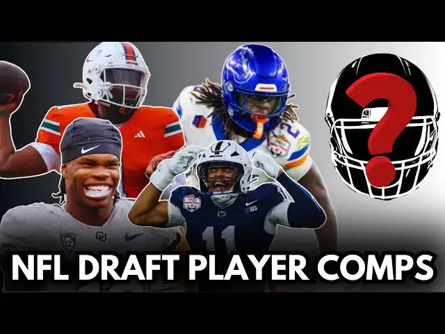 'Video thumbnail for NFL Draft Player Comps: Ashton Jeanty, Travis Hunter, Cam Ward & Abdul Carter! | Connor Rogers'