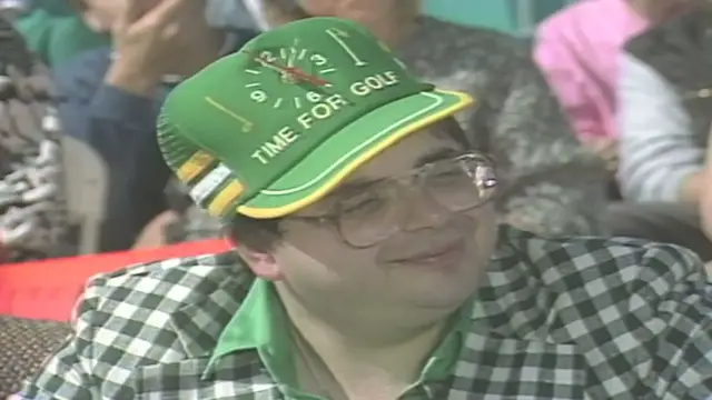 'Video thumbnail for Bob Uecker introduces Angelo Spagnolo worst Golfer on Ep 14 of The Wacky World of Sports circa 1986.'