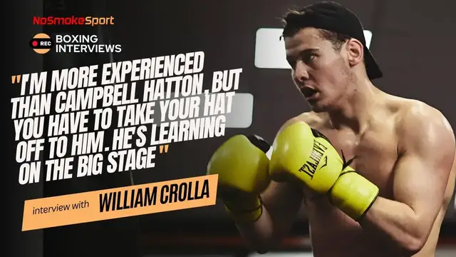 'Video thumbnail for William Crolla Discusses Hand Injury, Plans for the next year | Working With Matchroom / Eddie Hearn'