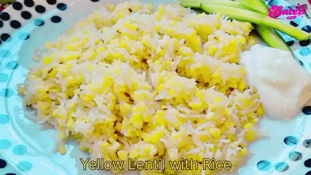 'Video thumbnail for Yellow Lentil Salted Cumin Rice or Moong Daal Khichri Recipe'