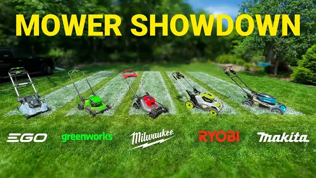 'Video thumbnail for Ultimate Electric Mower Battle (Don’t Buy Until You Watch)'