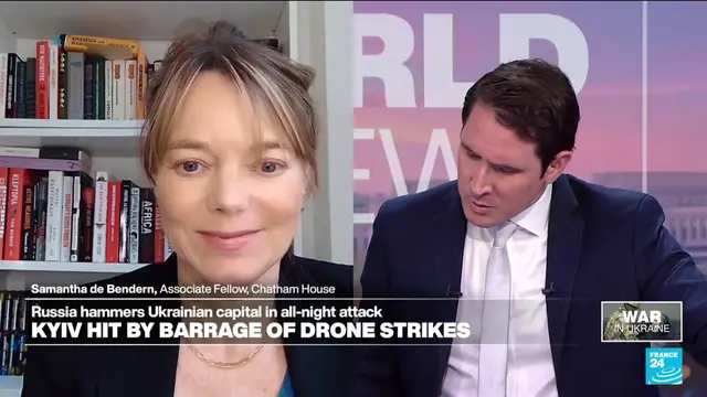 'Video thumbnail for 'Dire': Kyiv badly hit by relentless Russian attacks after abrupt US halt to Patriot defence support'