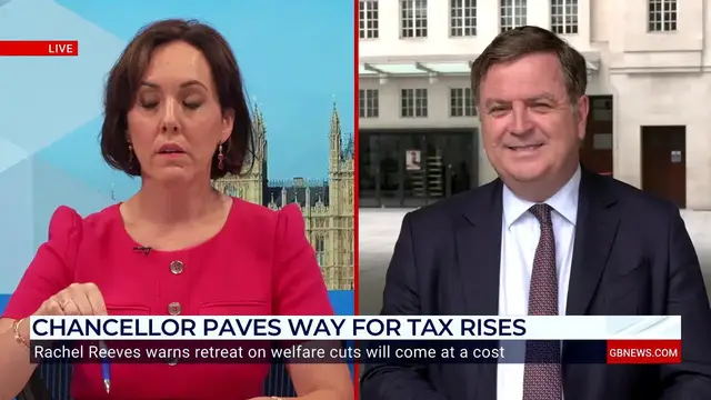 'Video thumbnail for WATCH: 'You never stopped it!' Camilla Tominey GRILLS Mel Stride on benefits for foreigners'