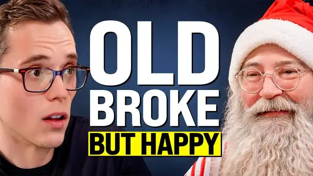 'Video thumbnail for Romain Faure: santa's financial hardship: 62 and no retirement savings'