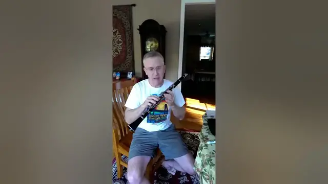 'Video thumbnail for First clarinet lesson'