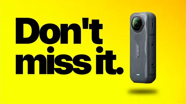 'Video thumbnail for Never miss a memory! Insta360 X5'