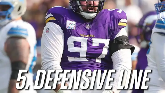 'Video thumbnail for Ranking the Minnesota Vikings position groups: 5-1'