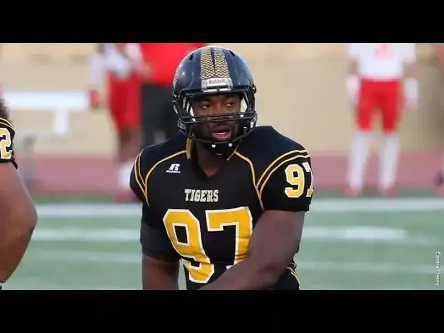 'Video thumbnail for law nation sports: nfl draft: cowboys select dt nathan shepherd | coach j's film day'