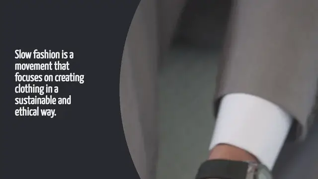 'Video thumbnail for What Is Slow Fashion'