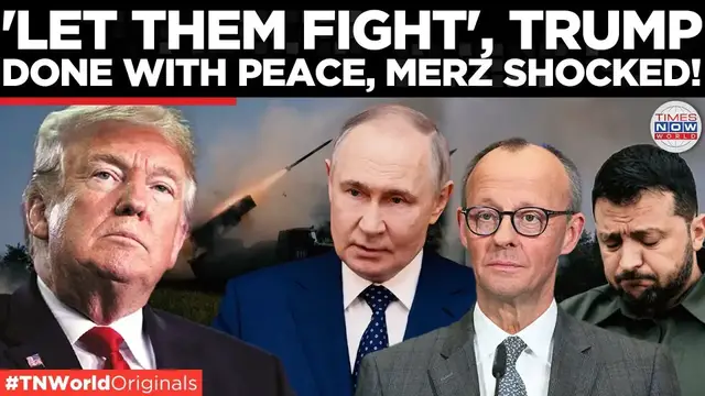 'Video thumbnail for Trump’s Ukraine-Russia War Plan: Fight First, Peace Later Strategy Unveiled | Times Now World'