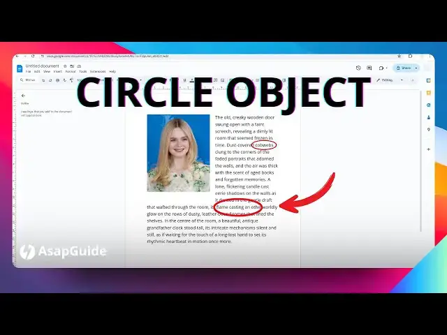'Video thumbnail for How to Circle Something in Google Docs'