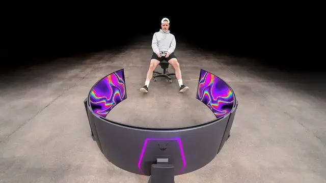 'Video thumbnail for LG's New GX9 Monitor is INSANE'