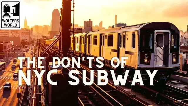'Video thumbnail for The Don'ts of the New York Subway'
