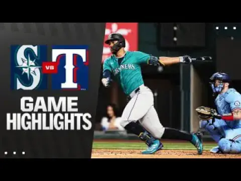 'Video thumbnail for Seattle Mariners at Texas Rangers Full-Game Highlights! | 06/29/2025'