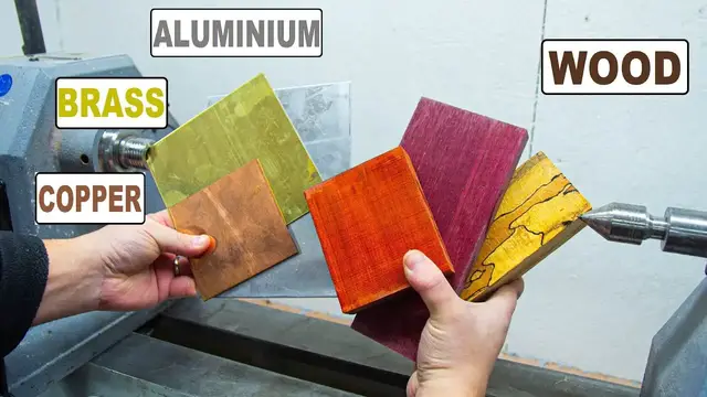 'Video thumbnail for Can you wood turn brass, copper and aluminium?'