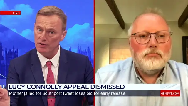 'Video thumbnail for Lucy Connolly appeal dismissal is a 'travesty', Harry Miller claims'