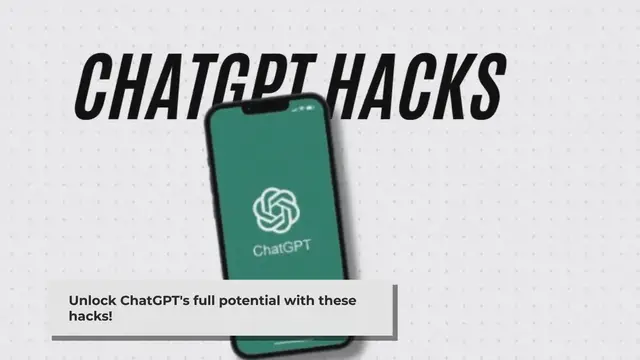 'Video thumbnail for 10 Mind-Blowing ChatGPT Hacks to Do Anything You Want'