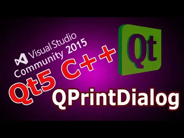 'Video thumbnail for Qt5 C++ Creating Print Dialog (QPrintDialog) #14'