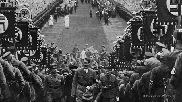 'Video thumbnail for Democrats renew Trump-Hitler comparisons, call ICE 'Gestapo''