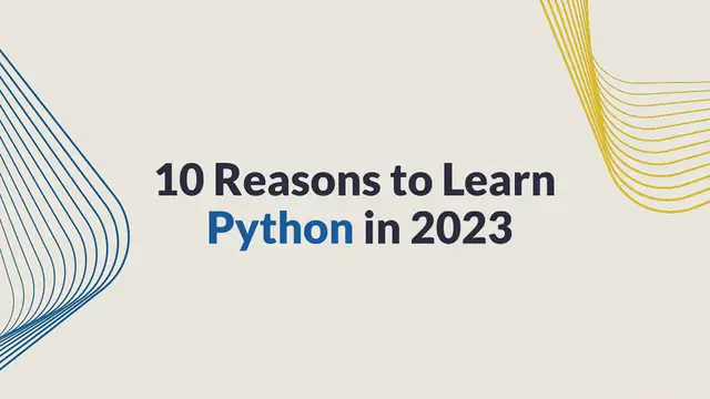 'Video thumbnail for 10 reasons to learn Python in 2023'