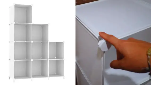 'Video thumbnail for AWTATOS Cube Storage Organizer Assembly and First Impressions'