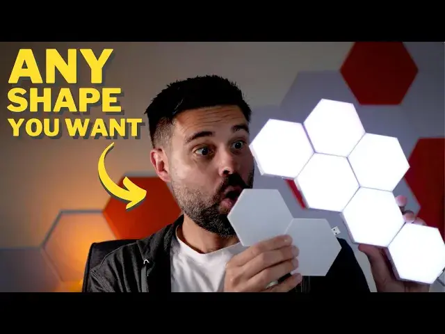 'Video thumbnail for These RGB LED Hexagon Panels Are Great For Your Back Wall'