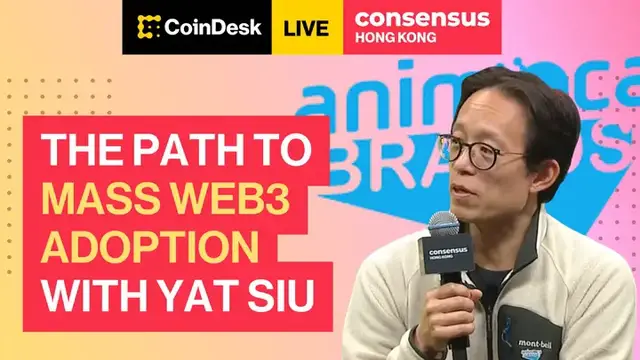 'Video thumbnail for The Path to Mass Web3 Adoption With Yat Siu'