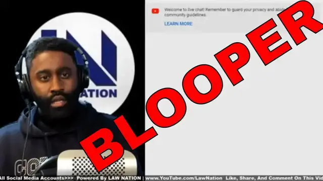'Video thumbnail for law nation sports: bloopers & technical difficulties on the live stream'