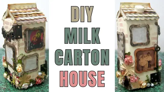 'Video thumbnail for DIY Milk Carton House'