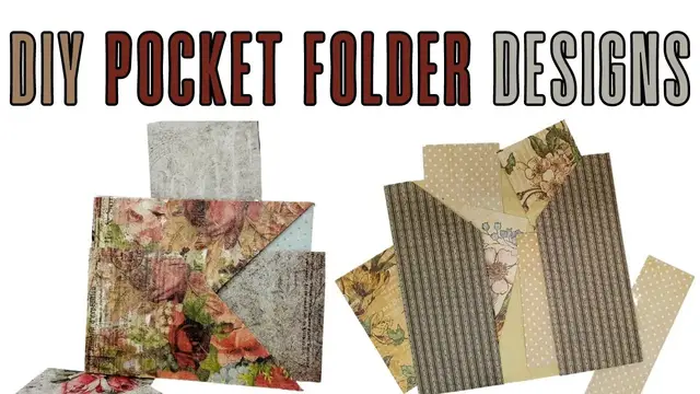 'Video thumbnail for DIY Pocket Folder Designs'