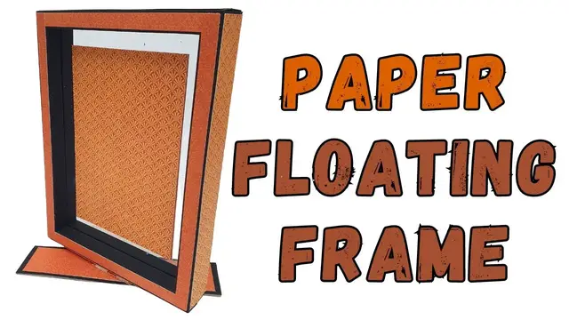 'Video thumbnail for DIY Paper Floating Frame'
