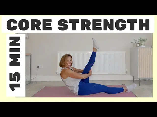 'Video thumbnail for Core Connections: Engage, Roll Back, and Rise Up with Pilates!'