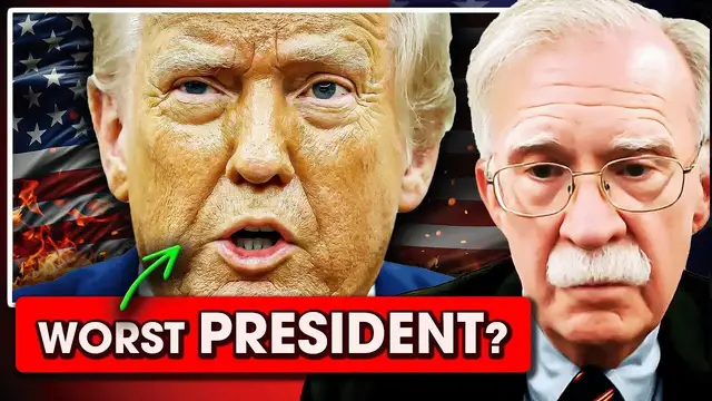 'Video thumbnail for John Bolton: "Trump Will Have a Unique Place as our WORST President Ever"'